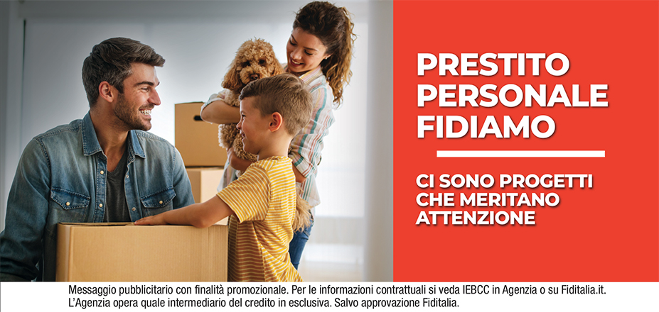 Agenzia Finalba Srls Fiditalia | Alba, Cuneo, Asti | Prestito Personale Fidiamo - Ti aspettiamo per realizzare i tuoi progetti. Messaggio pubblicitario con finalità promozionale. Per le informazioni contrattuali si veda IEBCC in Agenzia o su Fiditalia.it. L’Agenzia opera quale intermediario del credito in esclusiva. Salvo approvazione Fiditalia.